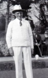 J R Wickens Club President c1933