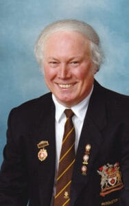 J D McKee Club President 1999-2000